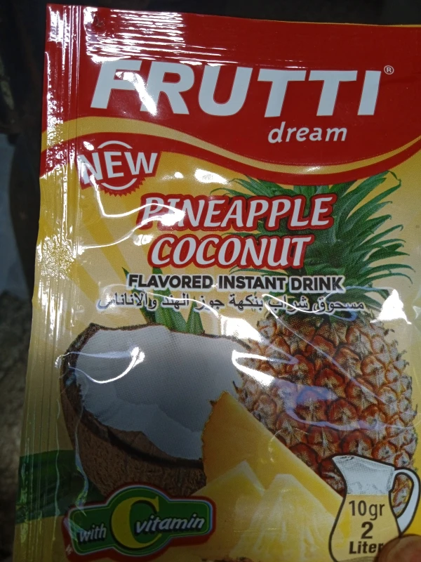 Refresco frutti piña colada's foto | Bazar de la tarántula 🕷 |  BizneCubano