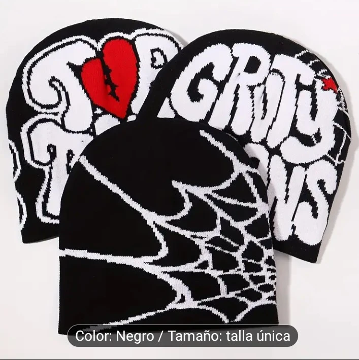 Gorro jacquard GRVTY's foto | Bazar de la tarántula 🕷 |  BizneCubano